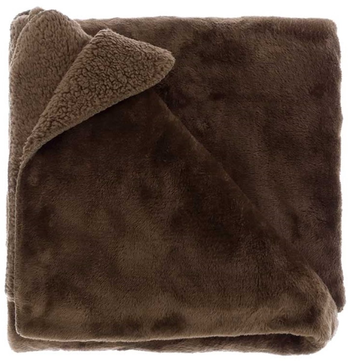 Unique Living Plaid Torvah 150x200cm bison brown Bruin