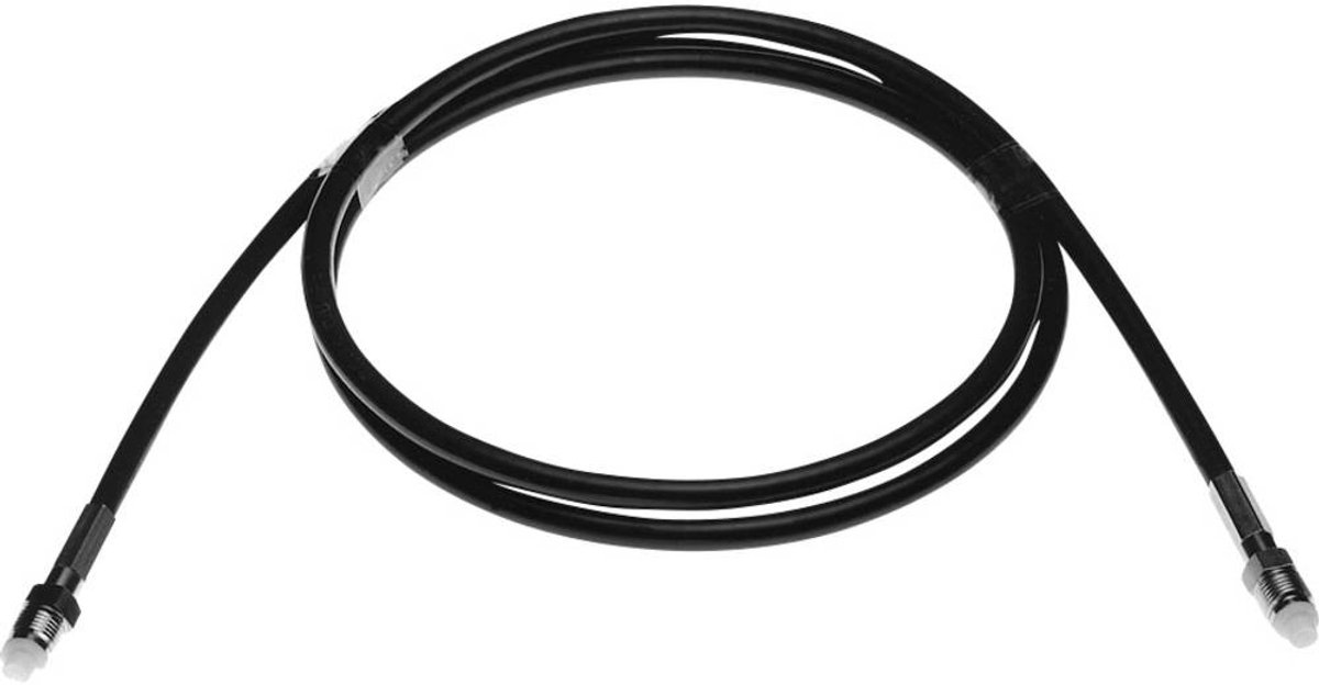 Telegärtner 100010251 Meetsnoer 5.00 m Zwart