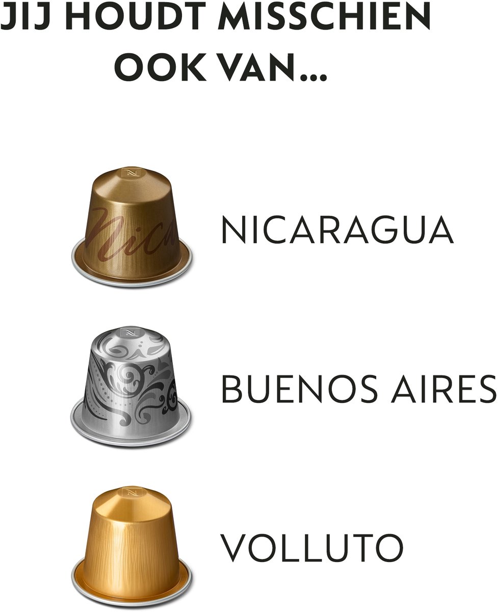 Nespresso - Original - Vienna Lungo Decaf - Koffiecups - 50 capsules thumbnail 2