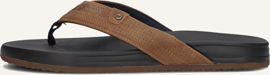 CLAY Slippers Clay004 - Homme - Cognac - Taille 48