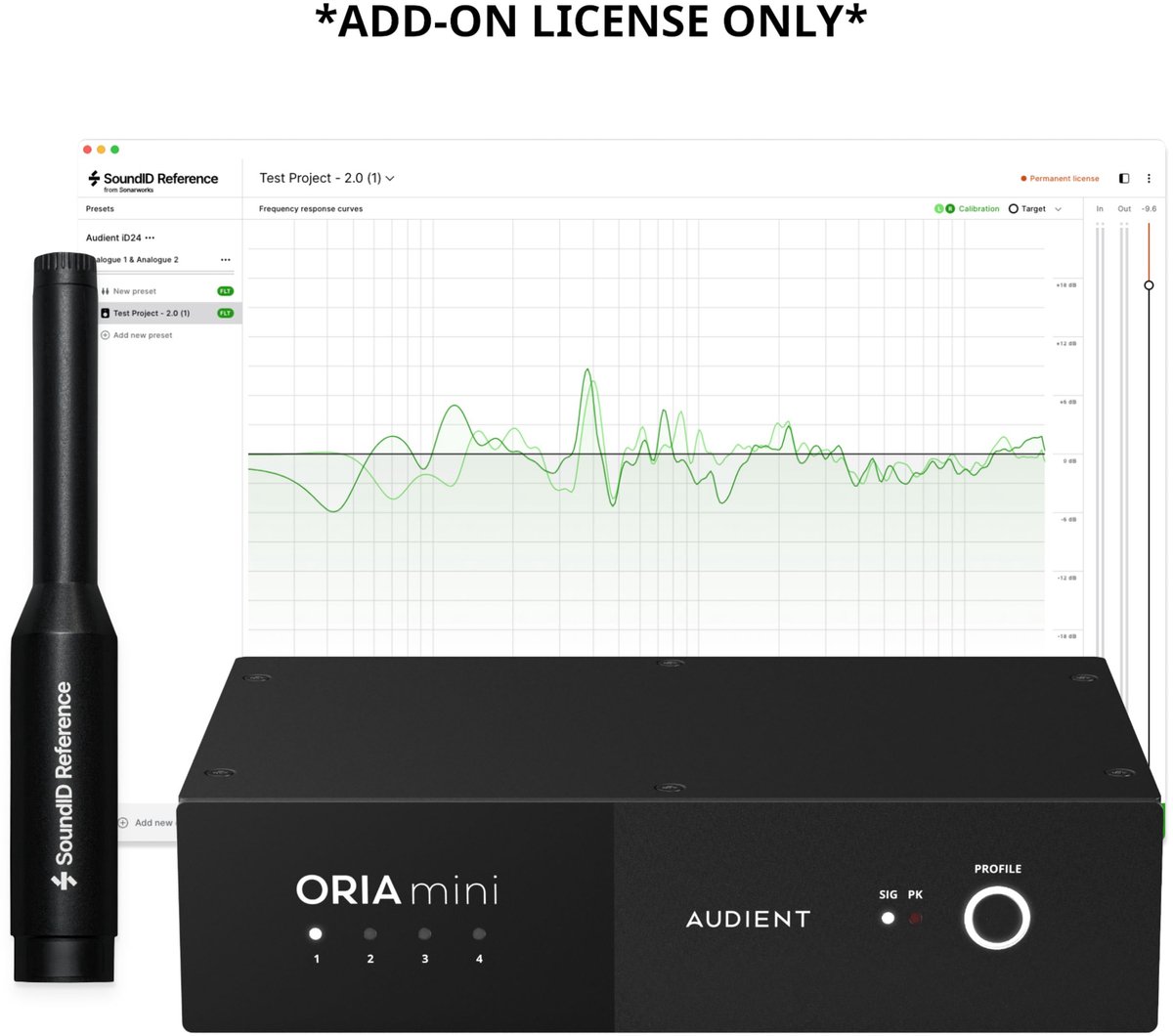 Audient ORIA Mini Add-on Bundle - Studio meettechniek