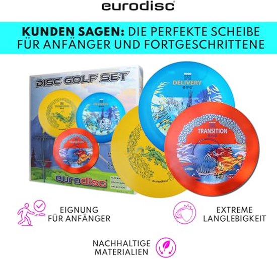 Eurodisc Discgolf start set standaard van Merkloos — afbeelding 3