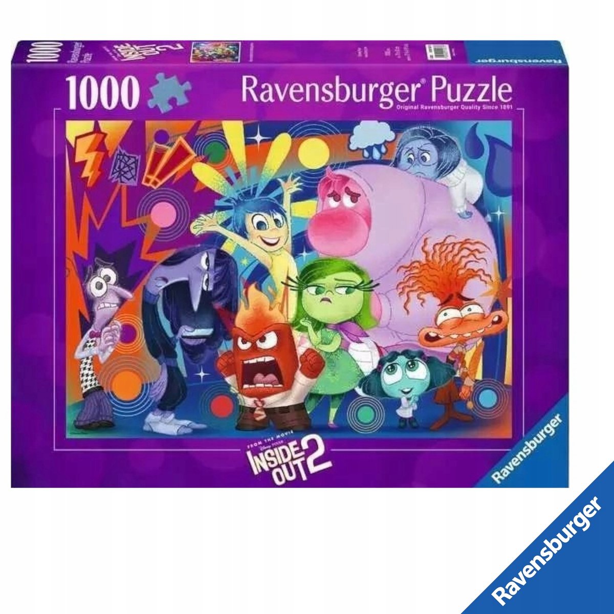 Ravensburger Puzzel 1000 Stukjes 'W głowie się nie mieści'