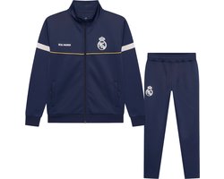 Real Madrid Trainingspak Kinderen 2025/2026 - Maat 152 - Voetbalkleding - Blauw - Jongens & Meisjes - Real Madrid Fanshop - Officiële Merchandise