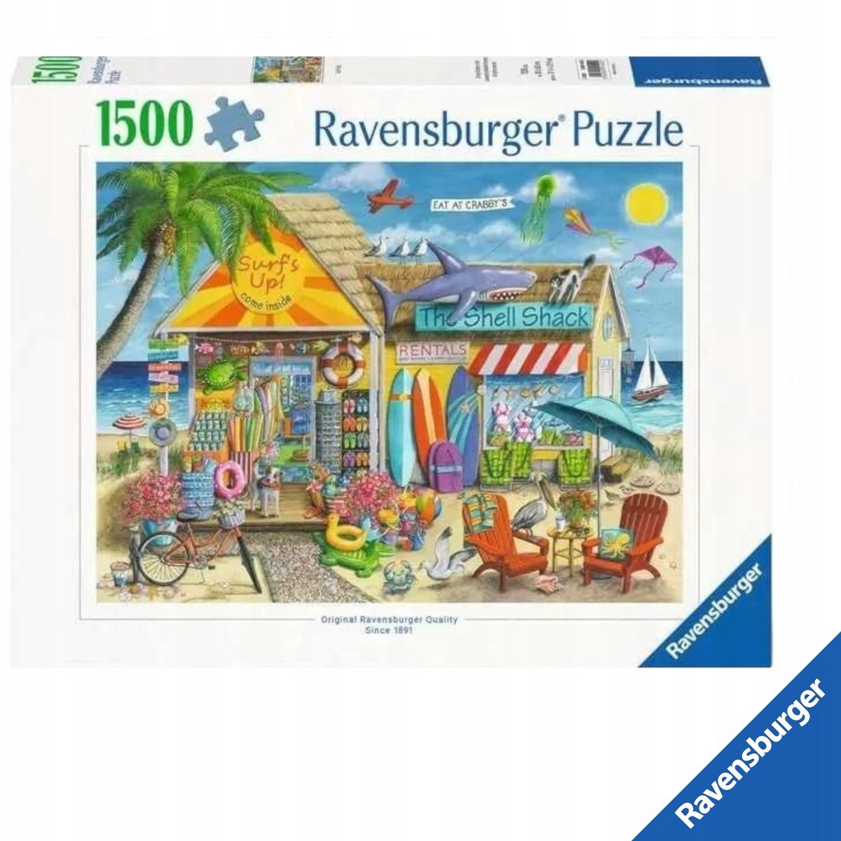 Ravensburger Puzzel 1500 Stukjes - Surf's Up