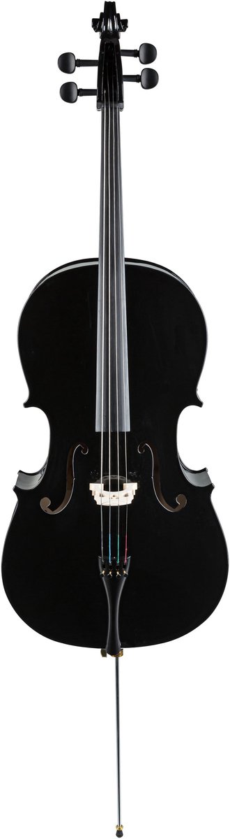Monzani Student Cello 4/4 Black - Cello