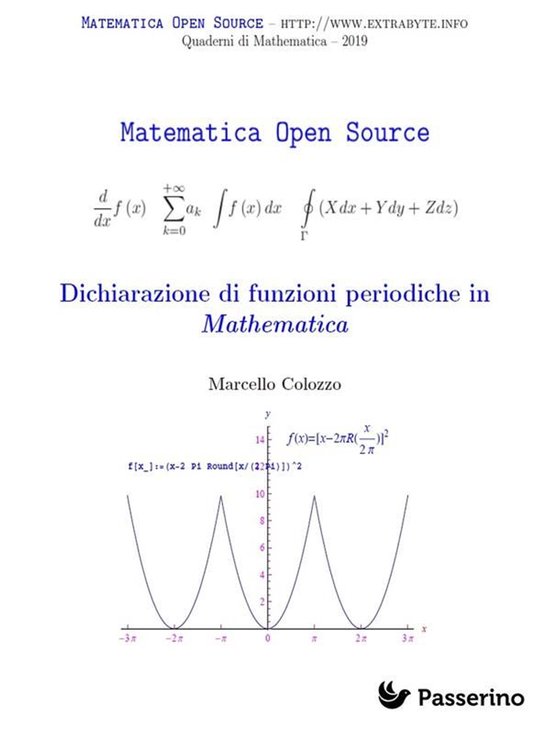 Dichiarazione di funzioni periodiche in Mathematica - cover