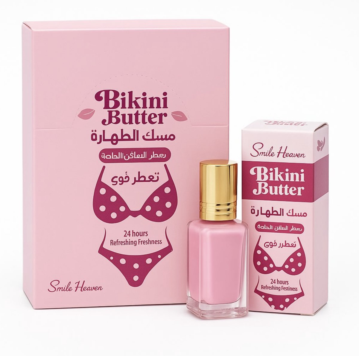 Bikini Musk – Luxe Intieme Verzorging | 24u Frisheid & Zachte Geur | Glimlach hemel | Natuurlijke Intiemverzorging voor Vrouwen