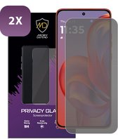 2-Pack MobyDefend Screenprotectors - Geschikt voor Motorola Edge 60 Neo - HD Privacy Glass Screensavers