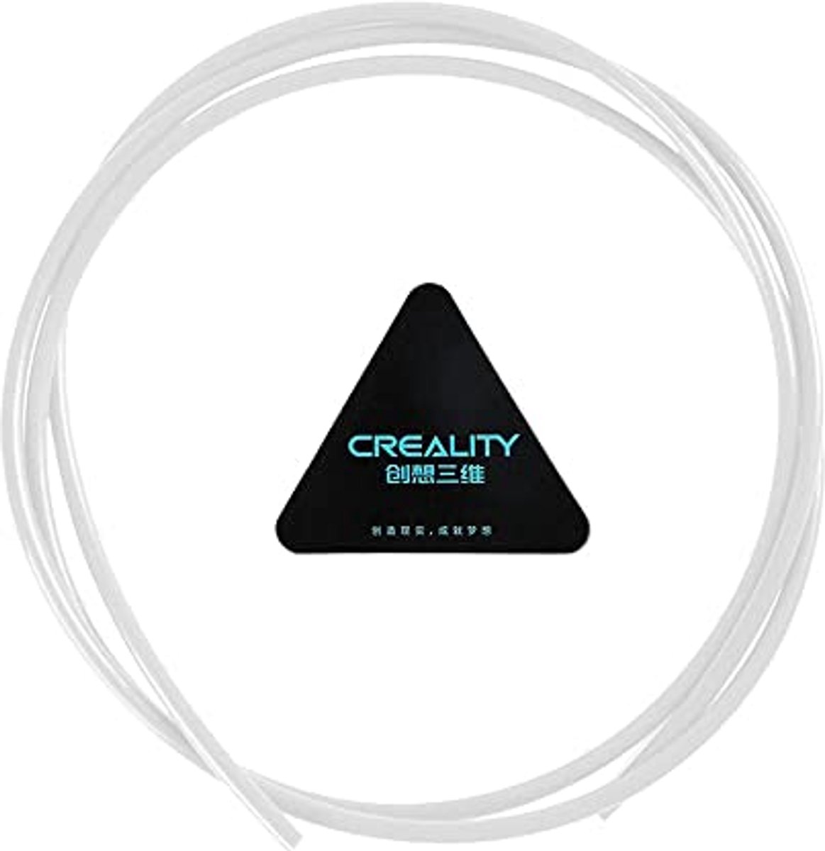 Official Creality PTFE Teflon Bowden Tube 1M PTFE Tube for 1.75mm Filament for Ender 3, Ender 3 V2, Ender 3 Pro, Ender 3 Max, Ender 5 Series, CR 10 Series (1M)