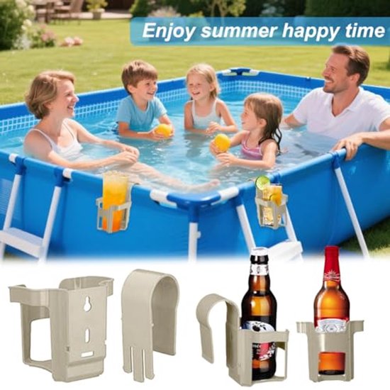 Pool rim cup holder (4 pieces) — afbeelding 4