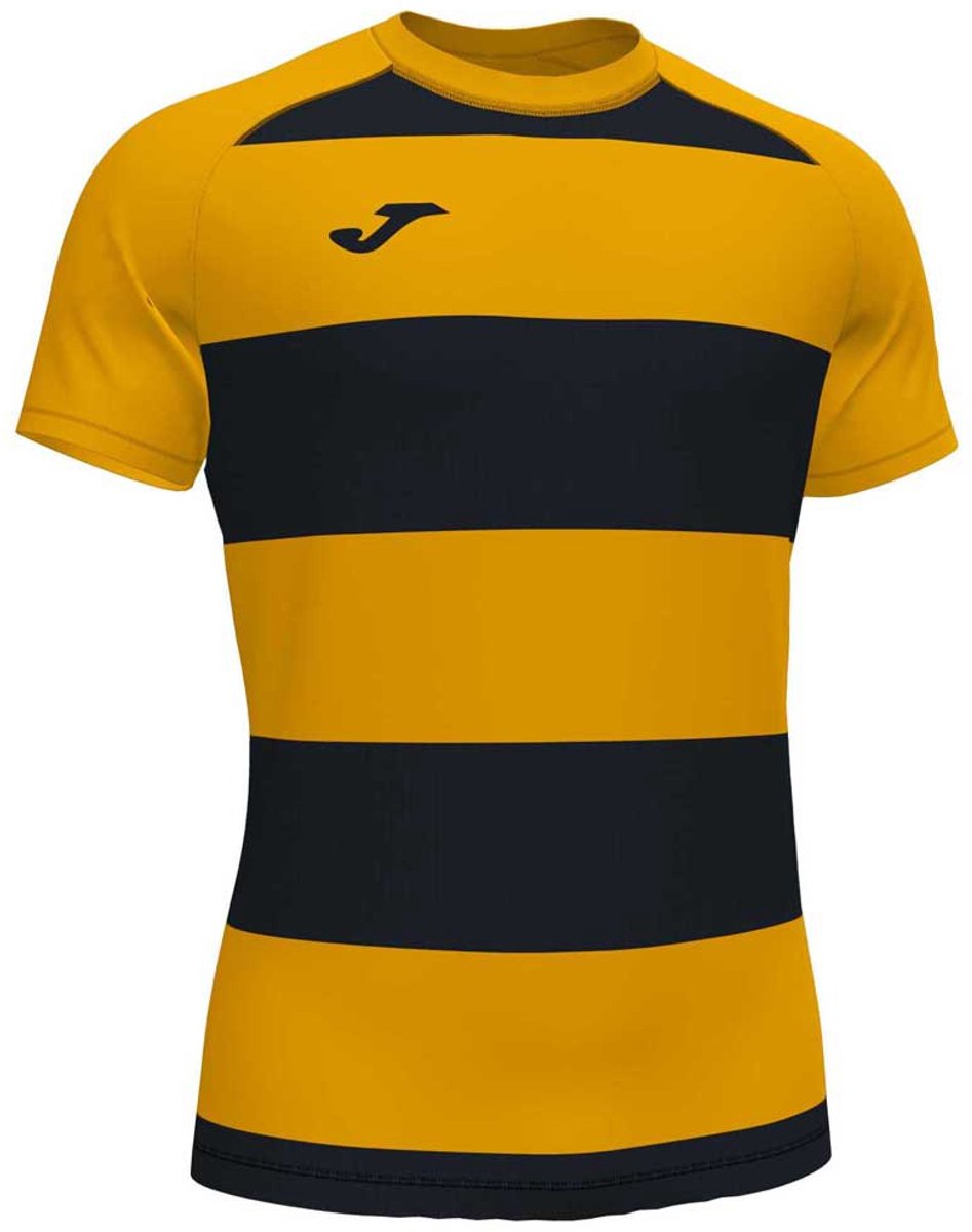 Joma Pro Rugby Ii T-shirt Met Korte Mouwen Geel,Zwart XL Man