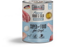 MAC's DOG - Puppy Blik 6x800g - Kip & Kalfsvlees