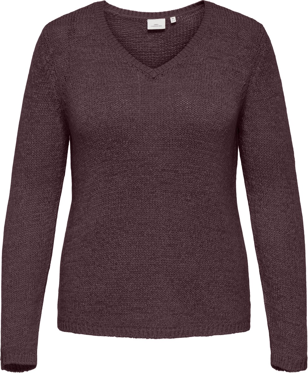 ONLY CARMAKOMA - CARGEENA L/S V-NECK KNT - Dames - Gebreide truien