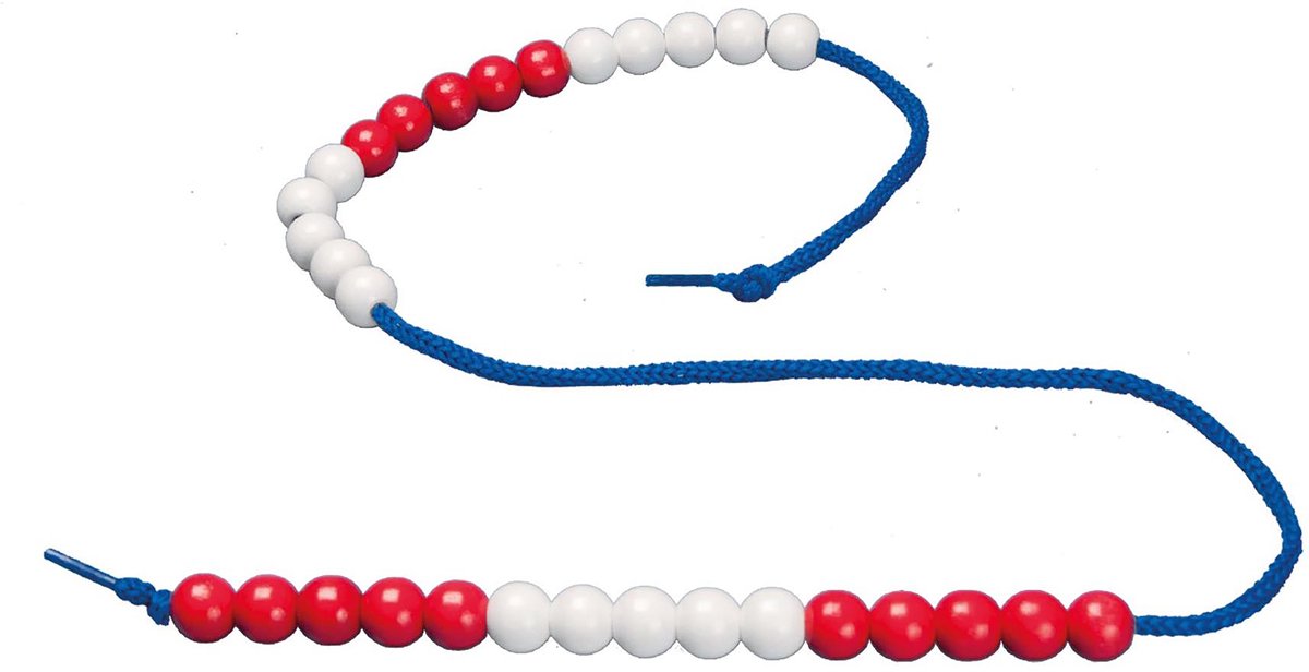 Kralensnoer individueel tot 30 lengte 70cm - Educo