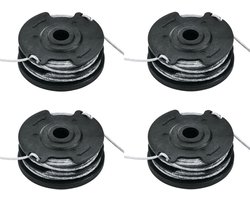 Navul spoel - geschikt voor Bosch F016800351 - Navul- en geïntegreerde draadspoel - 6 m lang - 1,65 mm draaddikte - voor trimmer