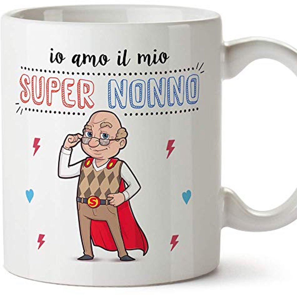 Multifunctionele Keramische Mok met Uniek Design - 330ml