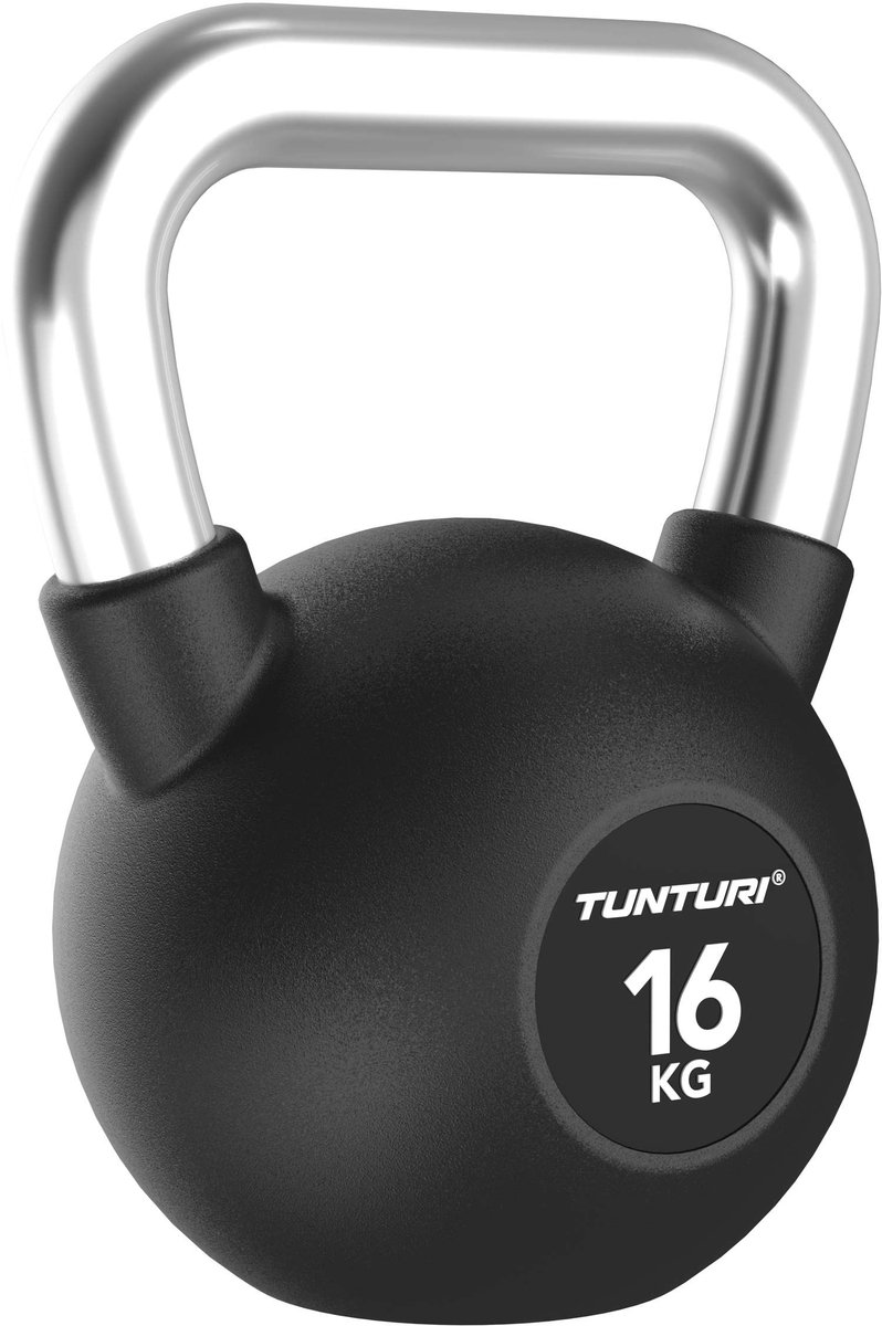 Tunturi Platinum Rubber Kettlebell - 16kg