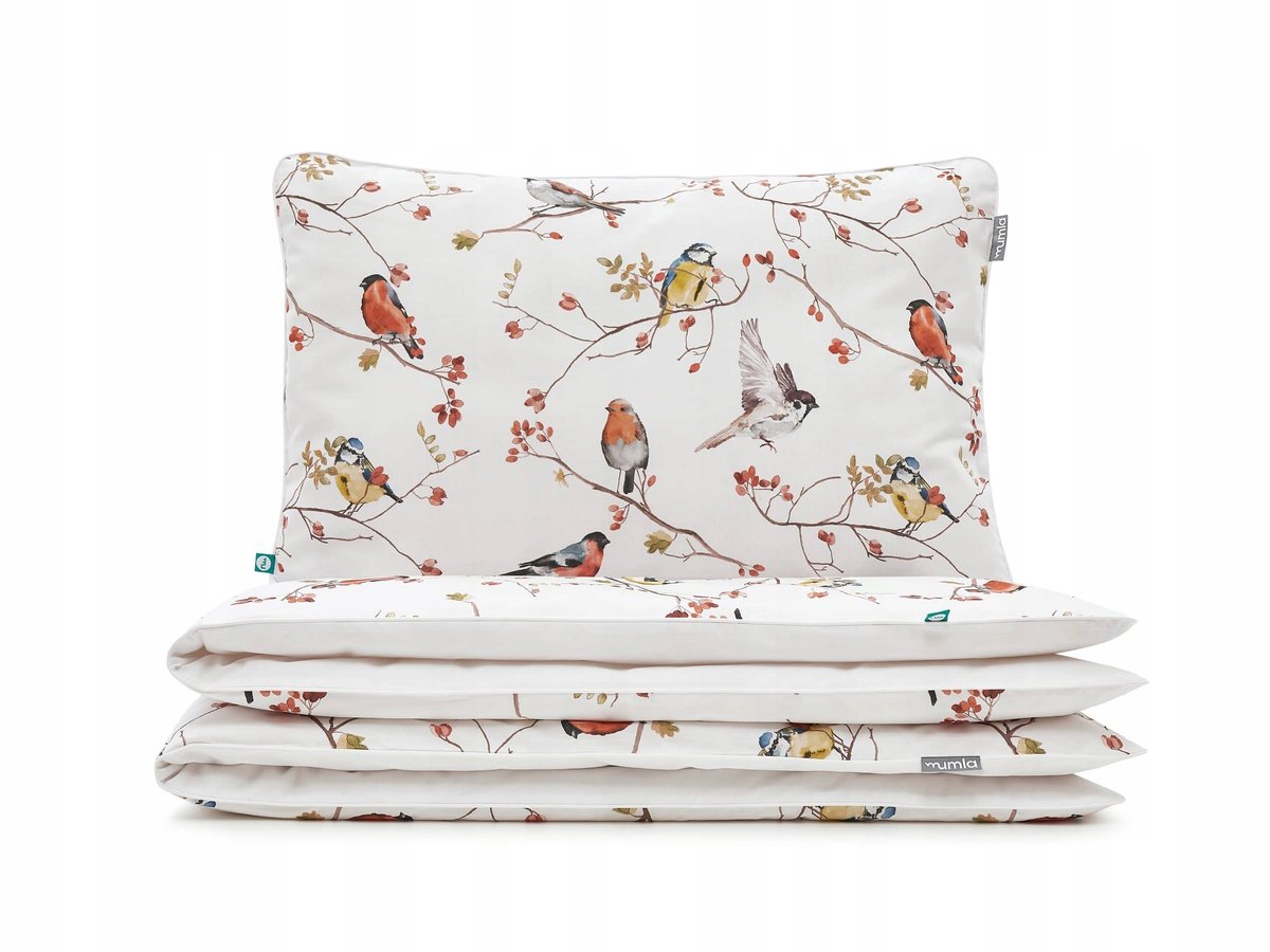 Kinderbedden Vogels 160x200 cm, 100% Katon