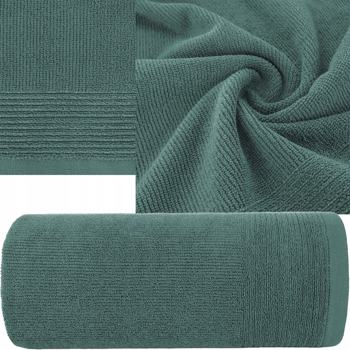 Zachte Katoenen Badhanddoek 50x90 cm - Mintgroen - Ideaal Cadeau
