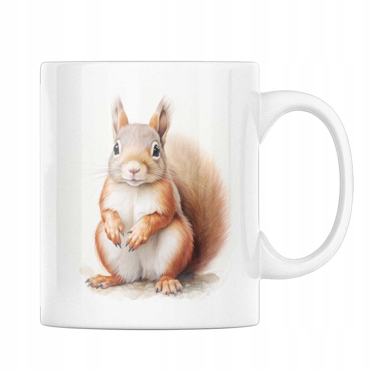 Koffiekop met Eekhoorn - Uniek Cadeau Idee