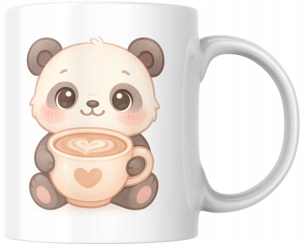 Kawaii Panda Mok - Charmante Panda Mok voor Koffie & Thee