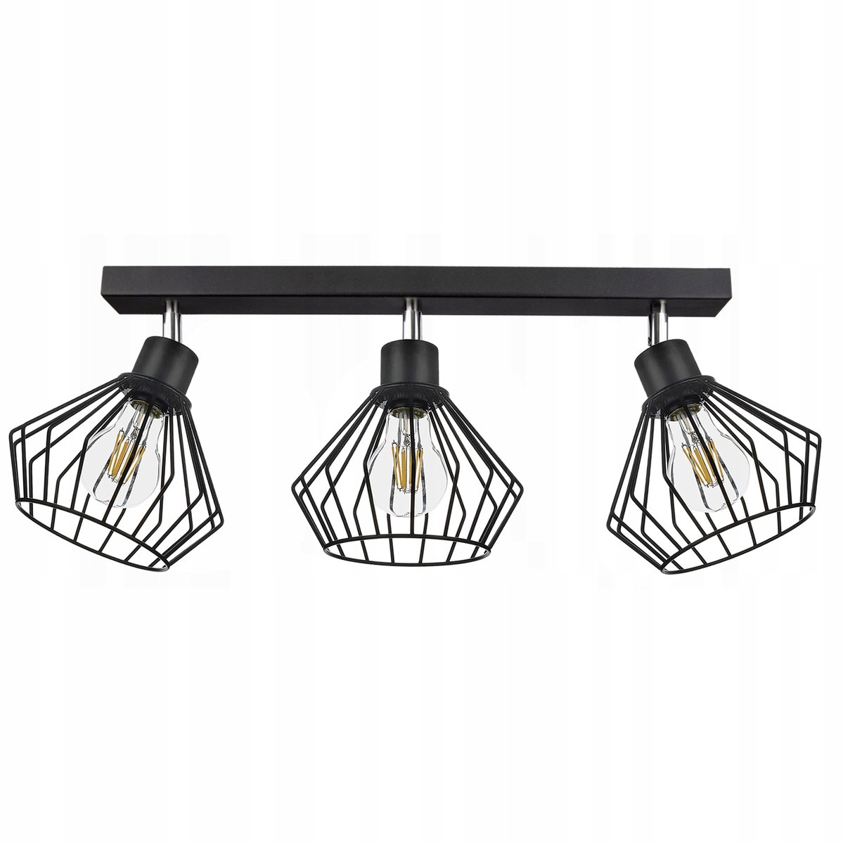 Hanglamp Plafundalamp LED E27 Zwart Metaal - LX-1255