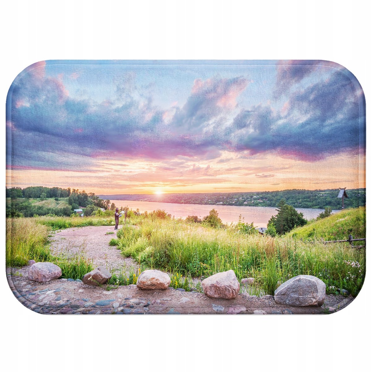 Zachte Antislip Badkamermat 40x60 cm - Comfortabel & Sneldrogend