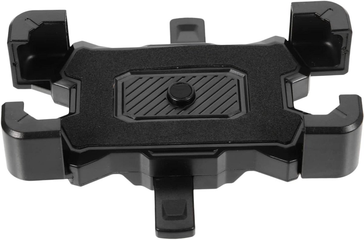 Allecto Plus - Universele telefoonhouder voor op de fiets en motorfiets - Draaibare beugel met automatische vergrendeling - Handige mobiele telefoonstandaard.