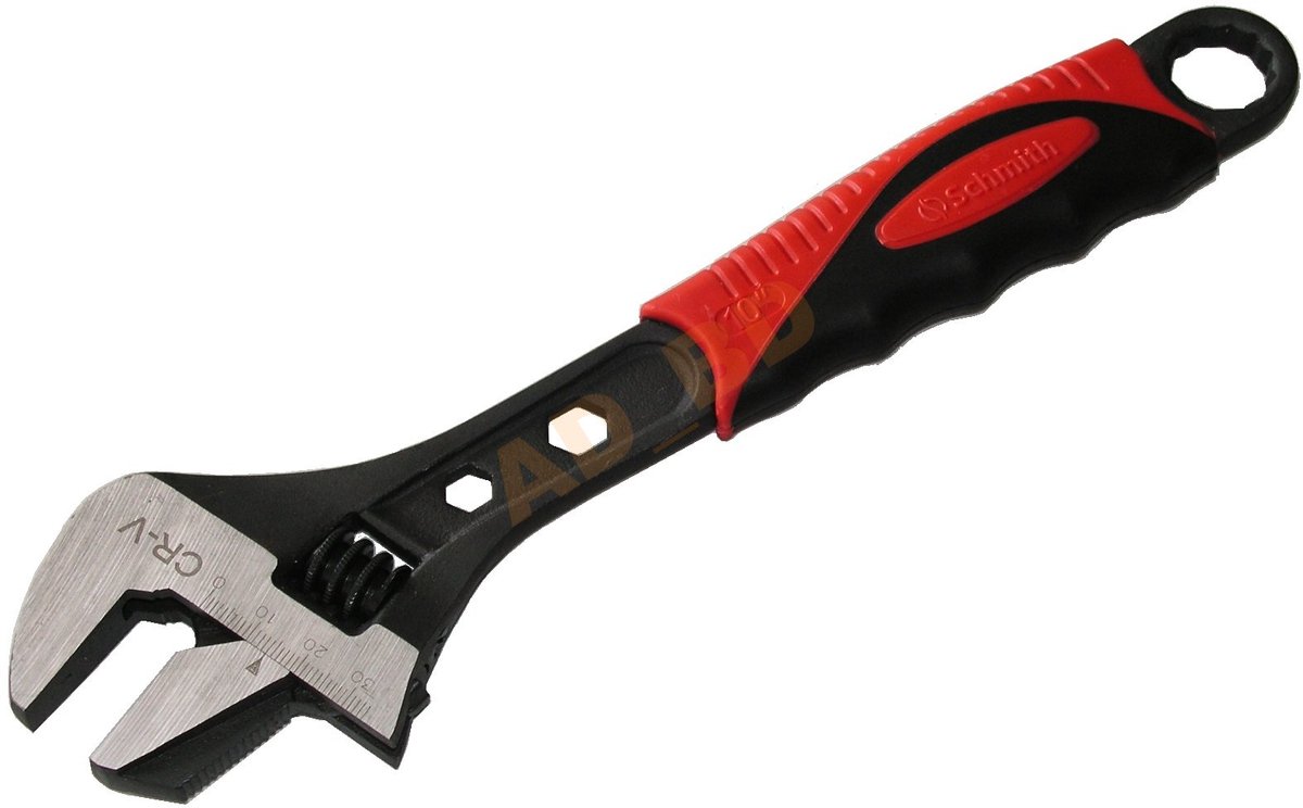 Schmith Verstelbare Zweedse Sleutel 200 mm - Professioneel Gereedschap