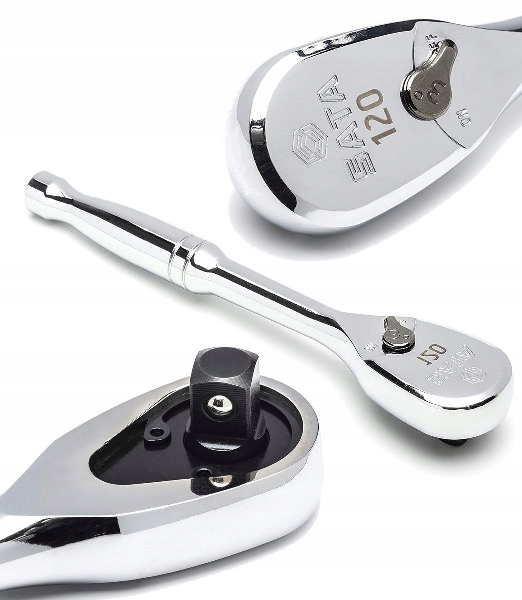 SATA Ratelsleutel 1/2" 120 Posities - Snel en Precisie