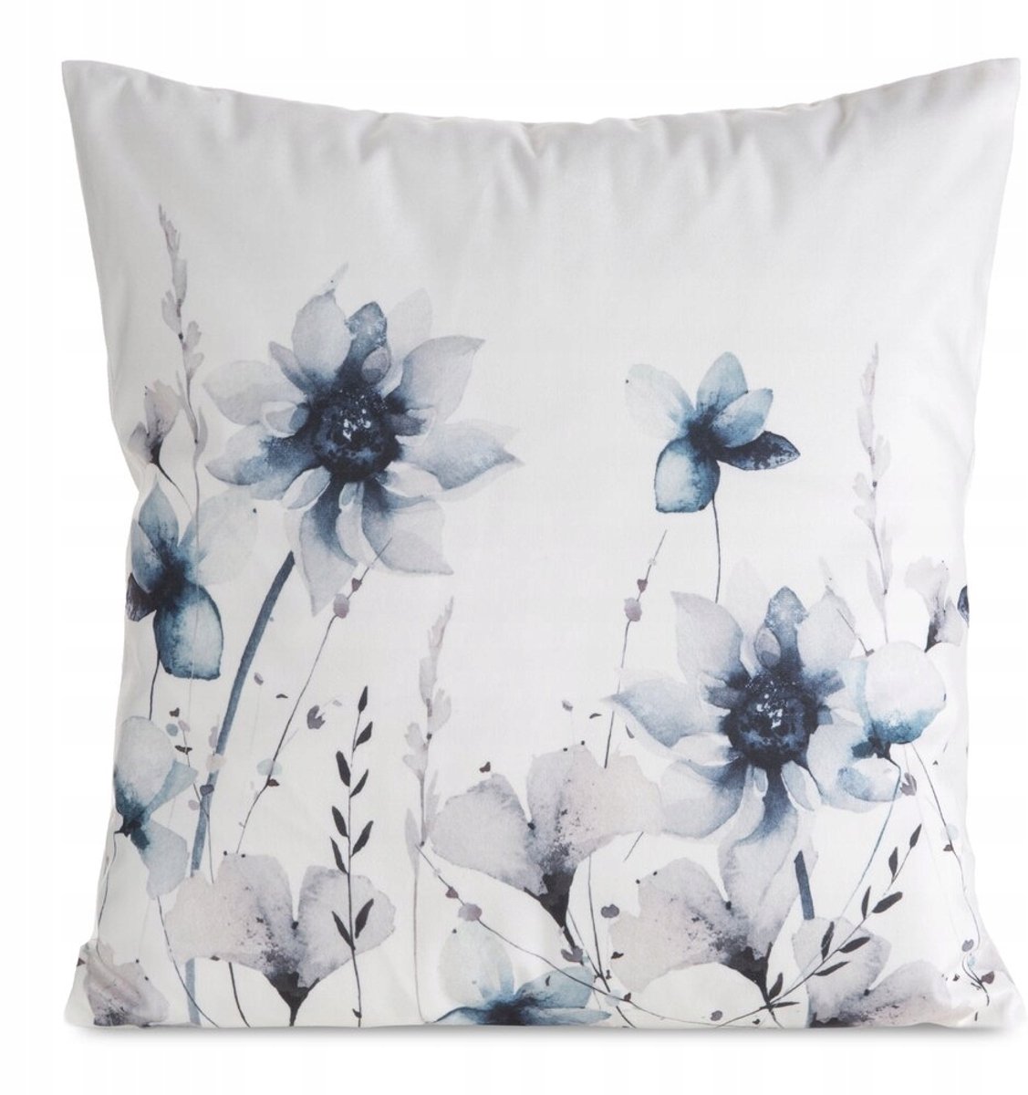 Decoratieve Kussenhoes 45x45cm - Zacht Pluche met Bloemendessin