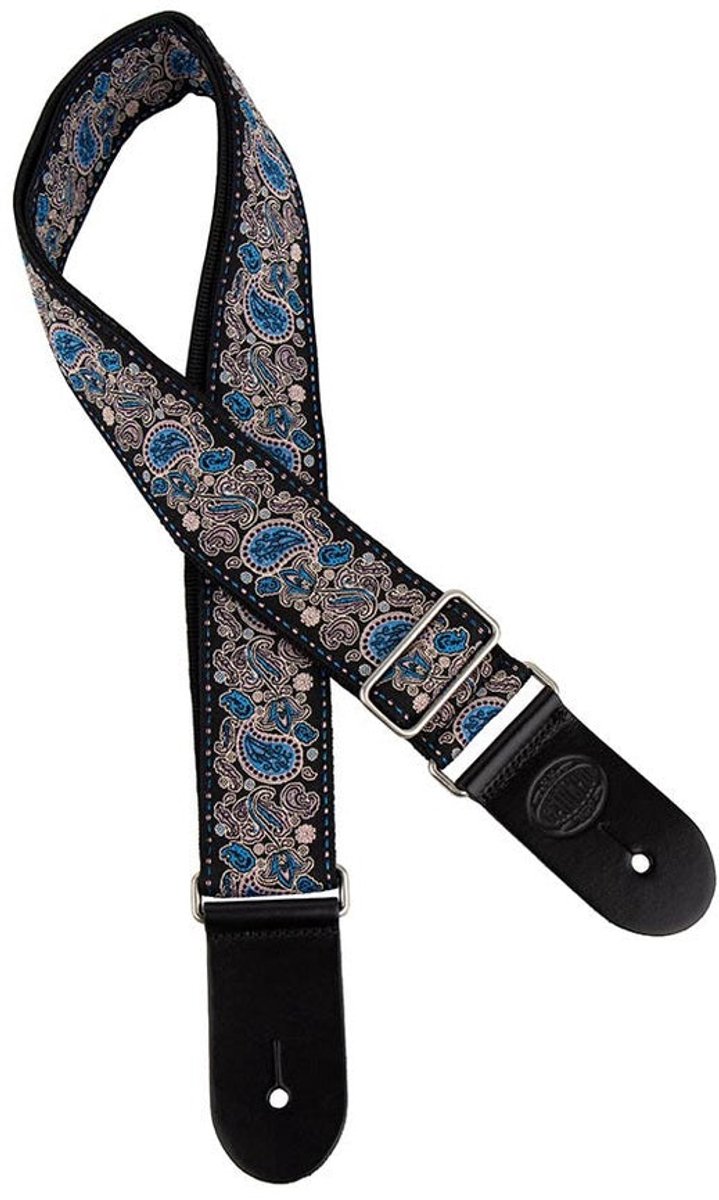 Gaucho GST-196-01 Traditional Series gitaarband – Blauw/Wit