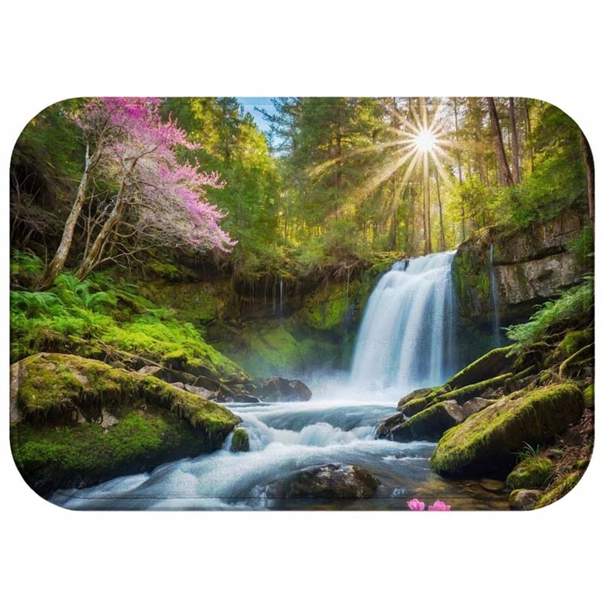 Zachte Antislip Badkamermat 60x40cm - Sneldrogend en Wasbaar