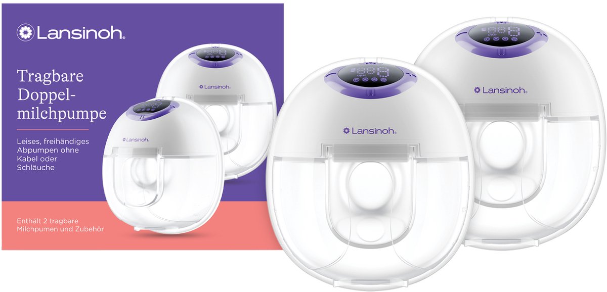 Lansinoh Pompset - enkele pompset voor elektrische borstkolven van Lansinoh : Lansinoh