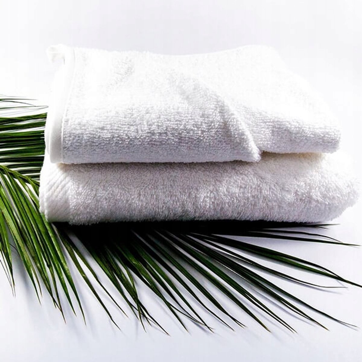 Ja Sauna Handdoek 100% Katoen 100x200cm Wit 450 GSM