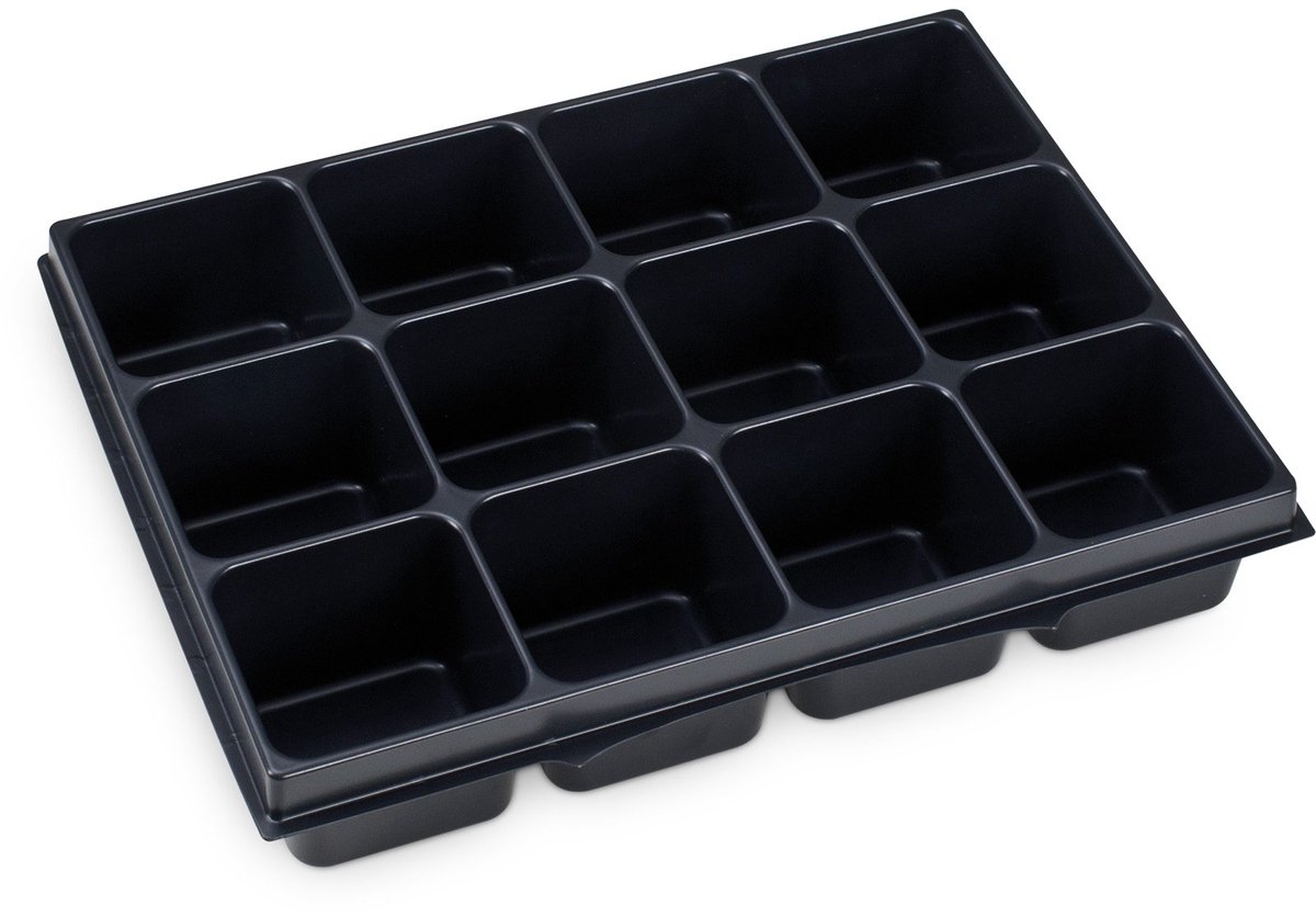 BS Systems inzetstuk voor kleine onderdelen 12 bakjes iB 72 ( 1000010134 )
