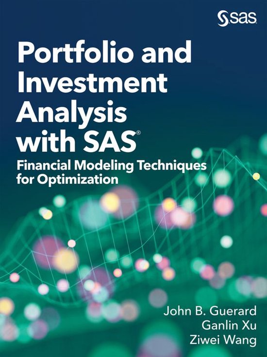 Portfolio and Investment Analysis with SAS - cover