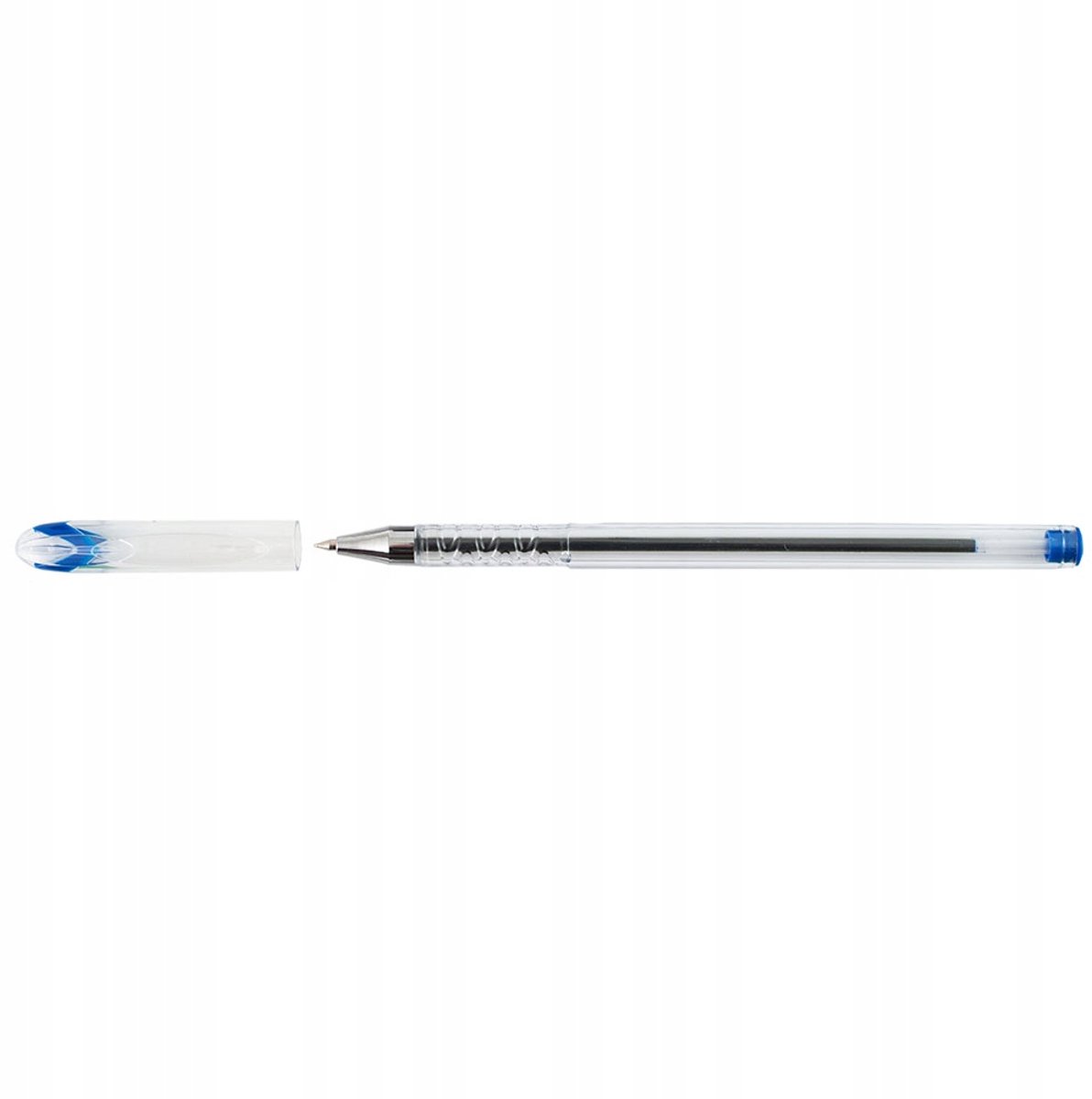 D.rect NO.7 Blauwe Balpen - Comfortabel en transparant