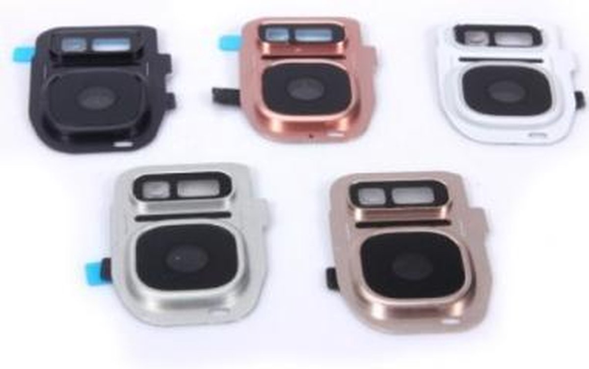 Camera lens Zilver geschikt voor samsung Galaxy S7 Edge