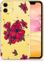 Geschikt voor iPhone 11 TPU Case Blossom Rood