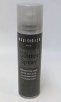5 stuks Glitterspray zilver 150 ml Magic Snow Peha