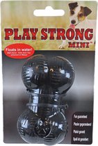 Play Strong rubber mini bot 9 cm zwart