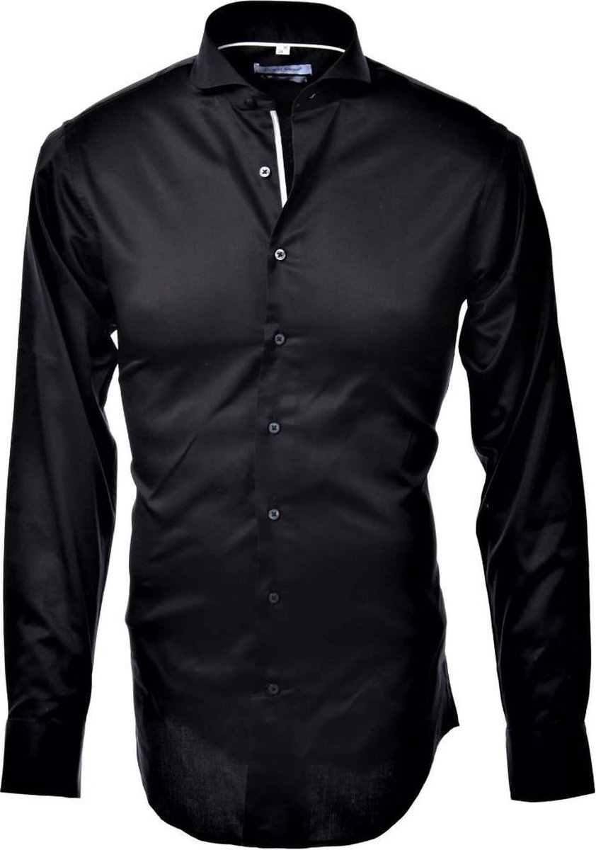 Knoton Overhemd zwart-43