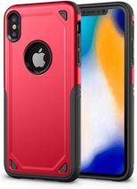 GadgetBay ProArmor protection hoesje bescherming iPhone XS Max case - Rood