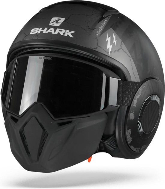  Shark Casque moto STREET DRAK NEON SERIE MAT OKK