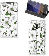 Nokia 2.2 Smart Cover Dogwood Flowers