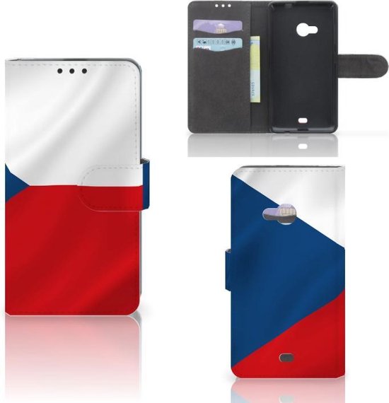 PhoneNatic Cover In Pelle Artificiale Per Microsoft Lumia 550 – Bookstyle Bianco + 2 Pellicole Protettive - 2