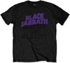 Black Sabbath - Masters Of Reality Album Heren T-shirt - met rug print - XL - Zwart