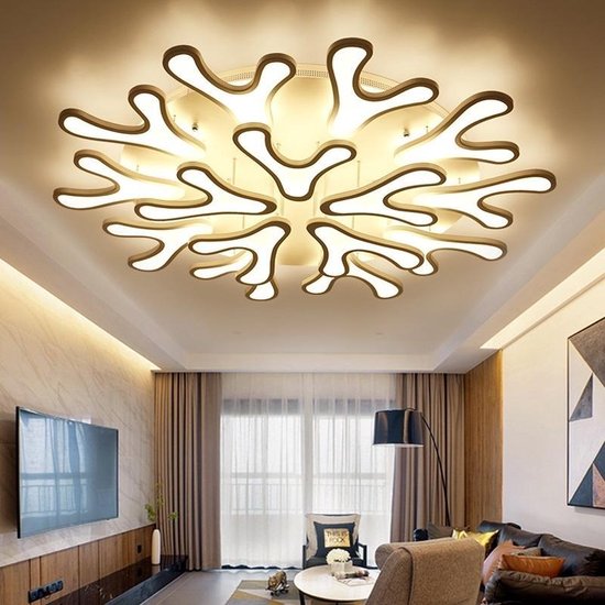 beheerder silhouet doden Eenvoudige moderne LED plafond lamp creatieve sfeer hotel lobby plafond lamp  woonkamer... | bol.com